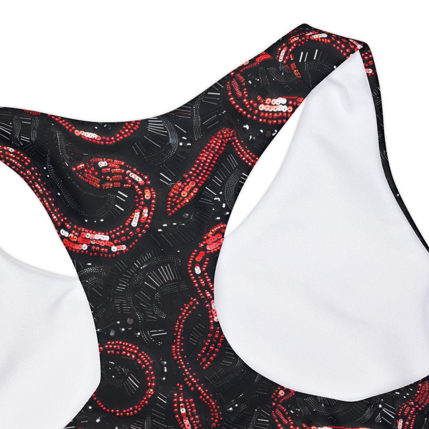 Snake Black and Red Swiftie GirlsTwo Piece Swimsuit