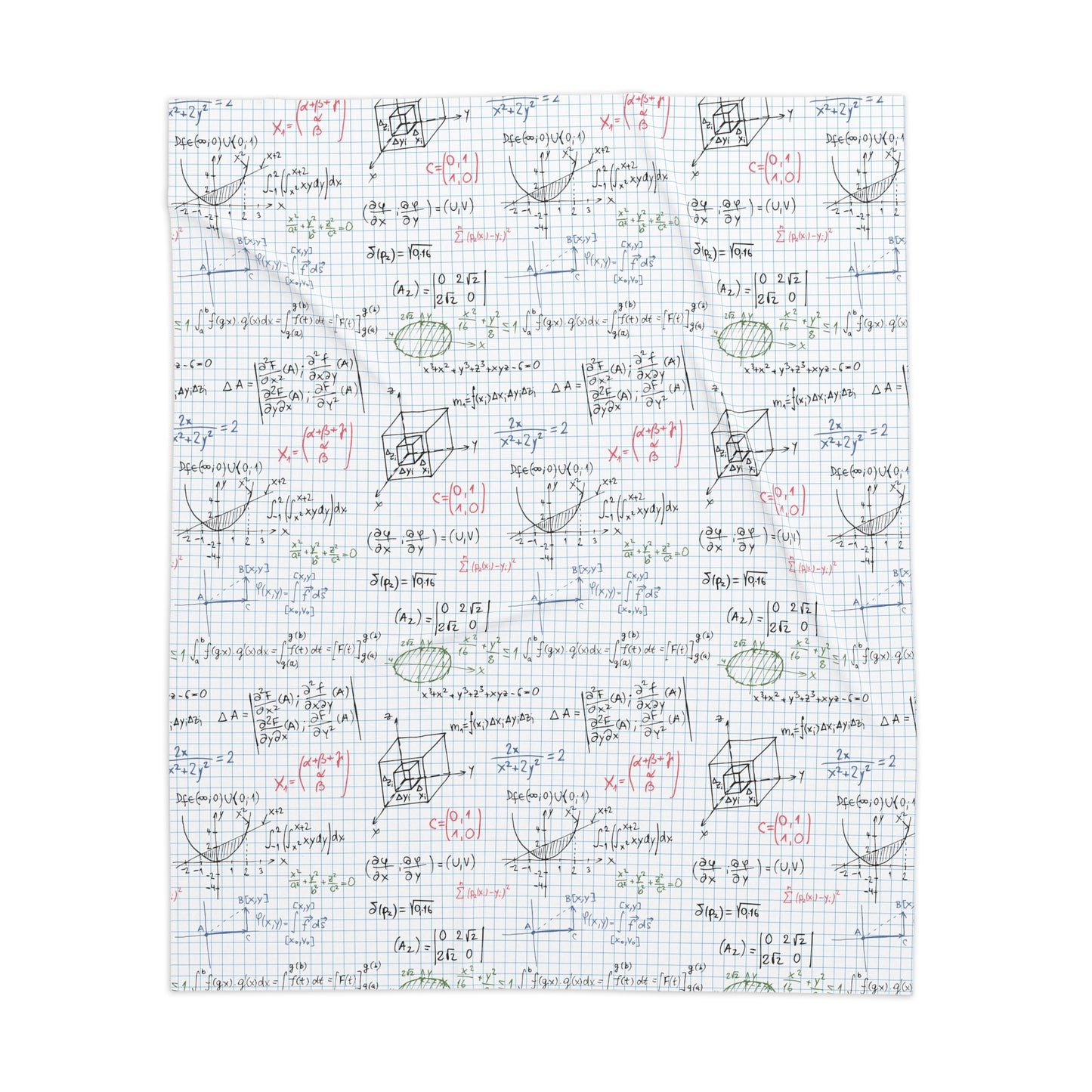 Math Teacher Gift Sherpa Blanket