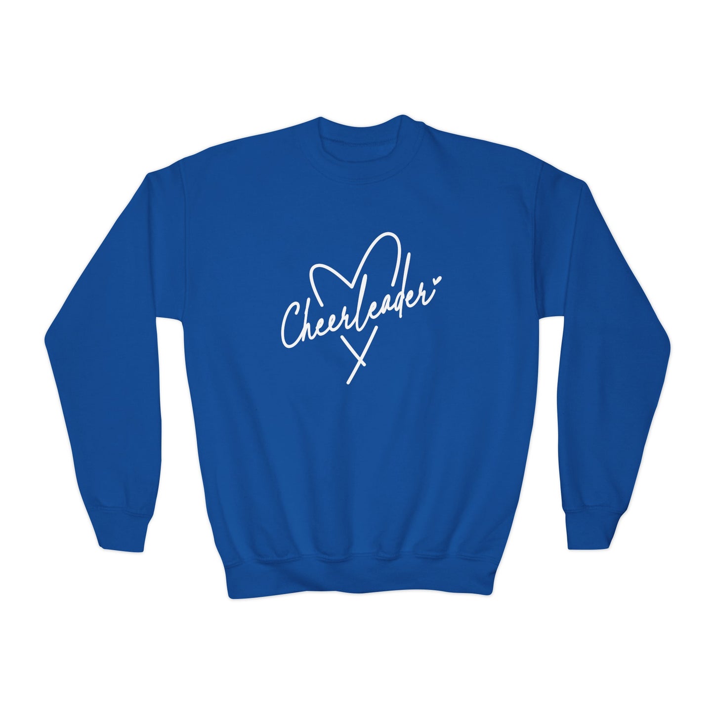 Cheerleader Heart Sweatshirt