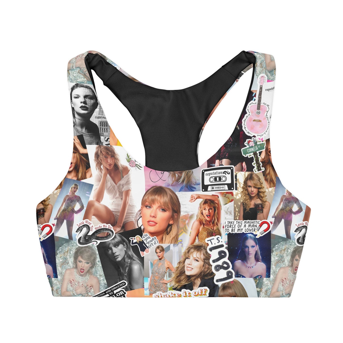 Swiftie 1 Girls Seamless Sports Bra