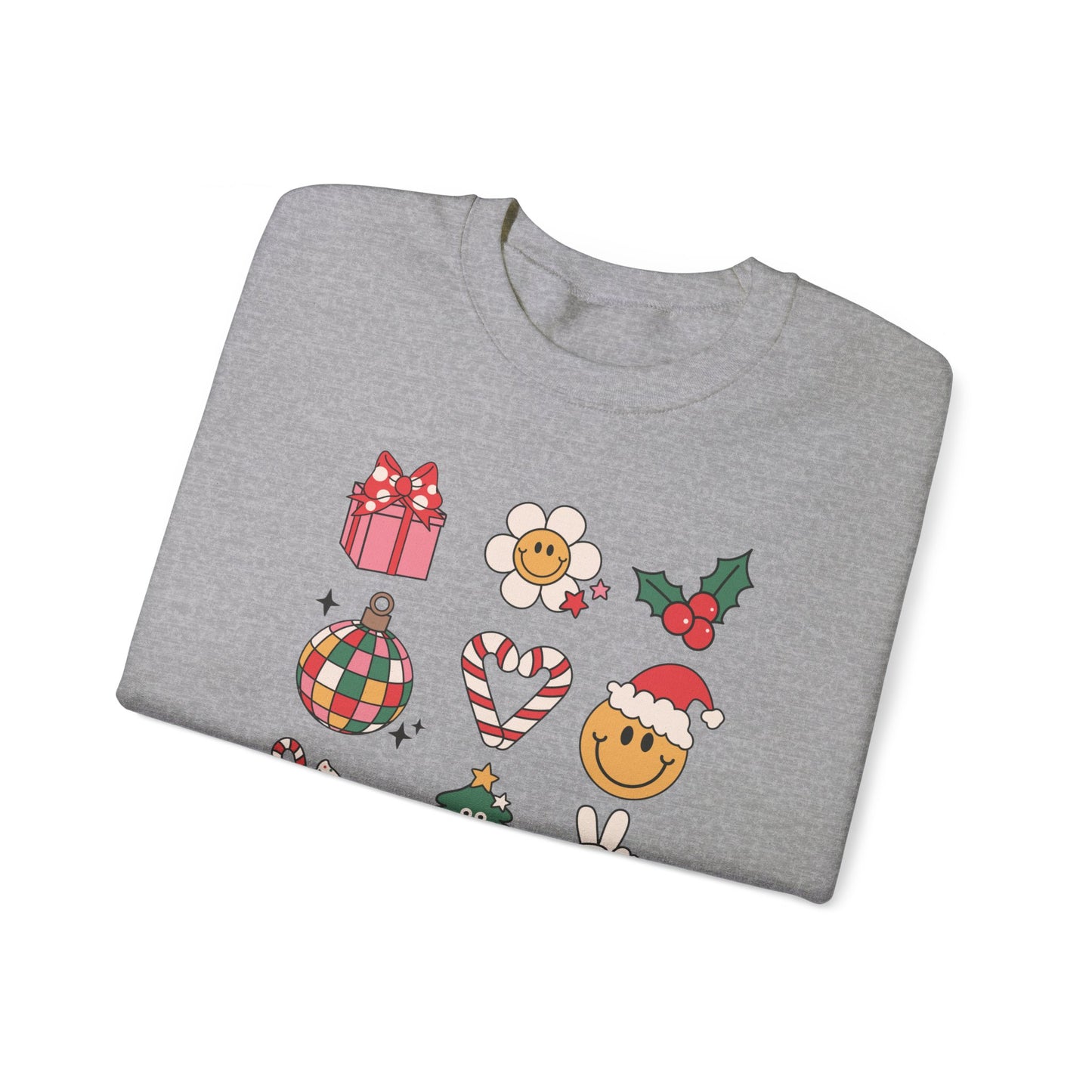 Festive AF Christmas Crewneck Sweatshirt