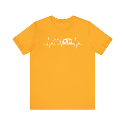 Camping Heartbeat T-Shirt