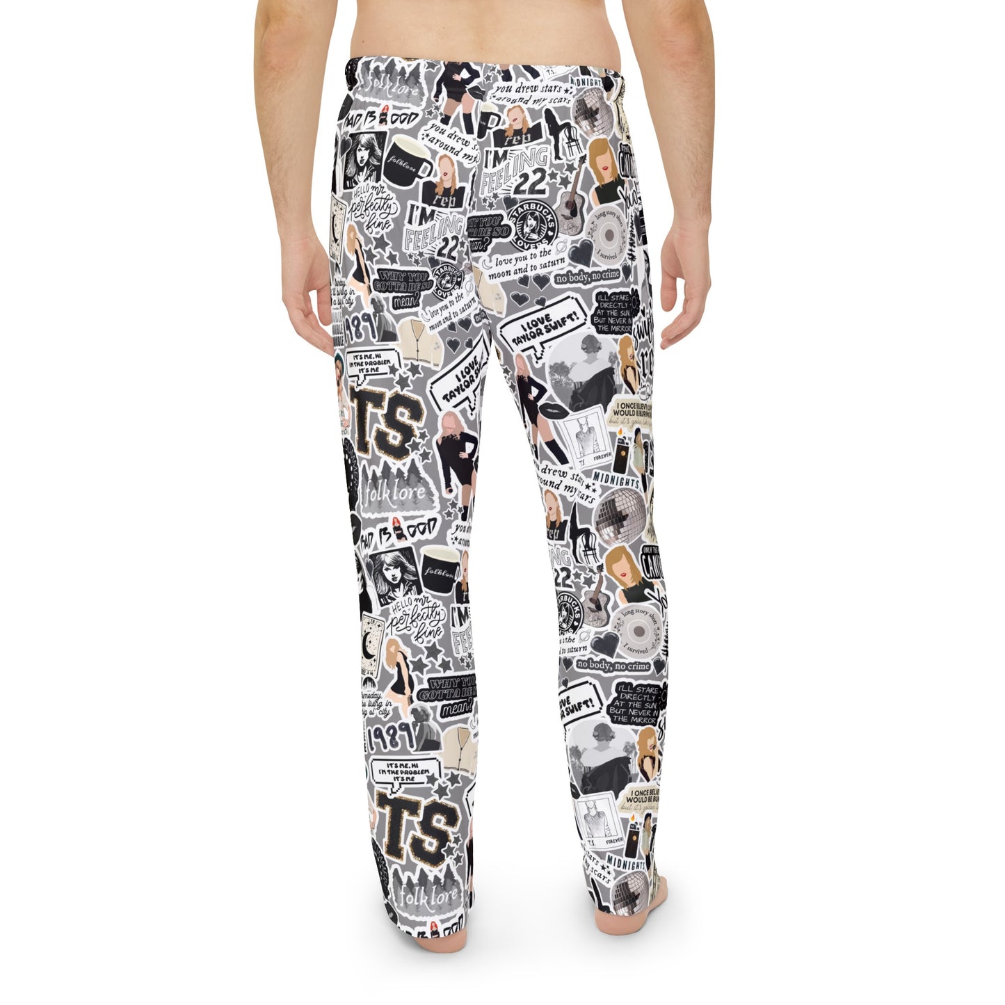 Swiftie Teen/Women Black Pajama Pants