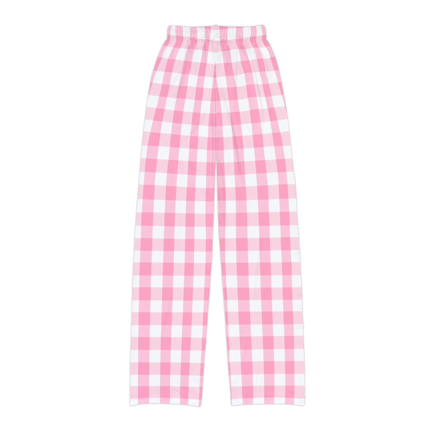 Pink Gingham Barbie Inspired Kids Pajama Pants