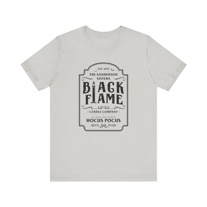 Black Flame Halloween T-Shirt OR Sweatshirt