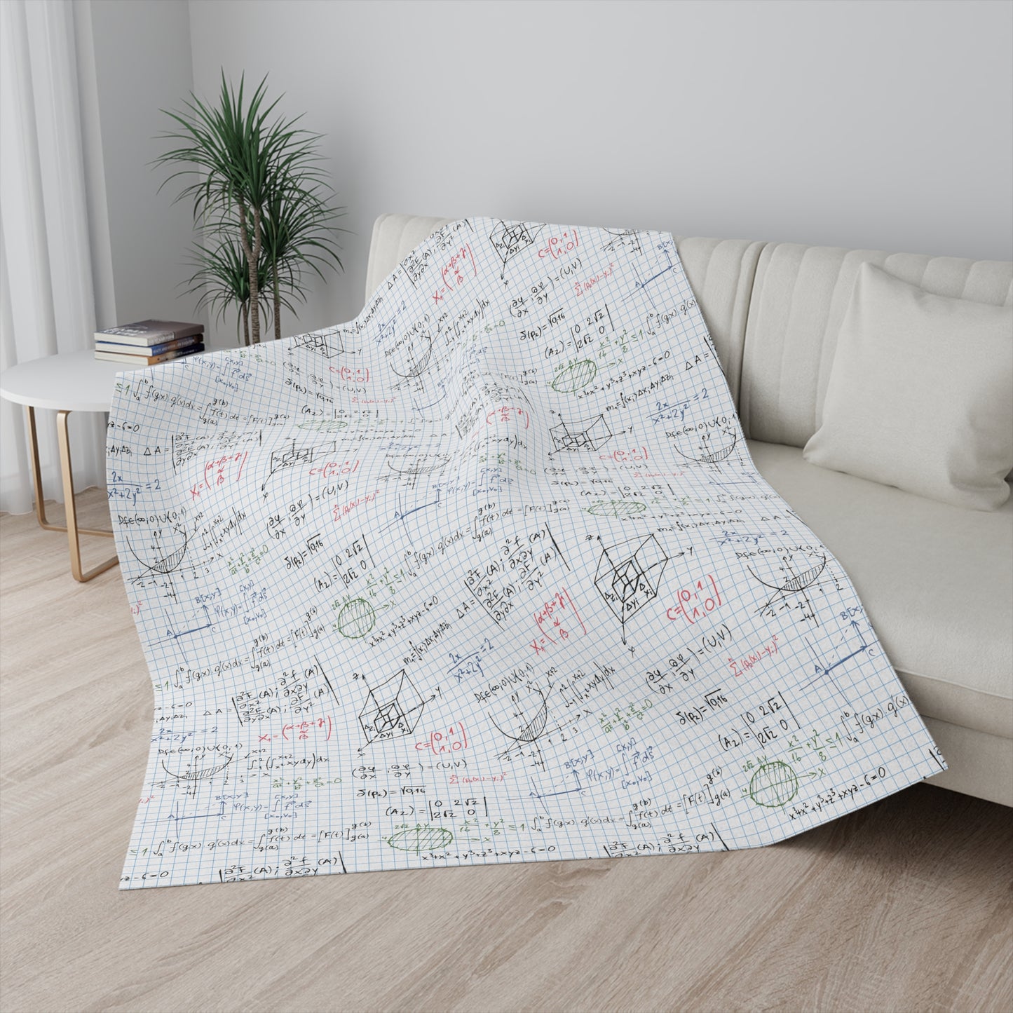 Math Teacher Gift Sherpa Blanket