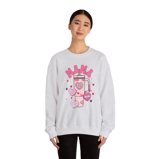 Valentine's Day Stanley Mama, Crewneck Sweatshirt, 8 Colors Available