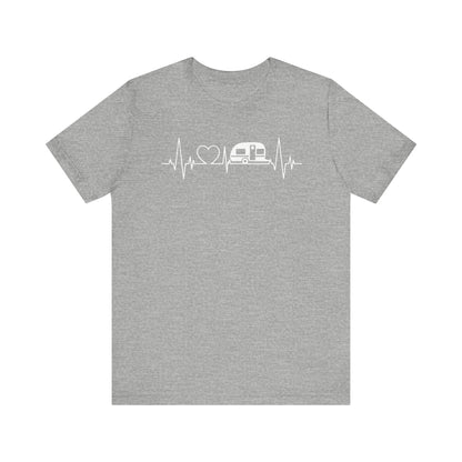 Camping Heartbeat T-Shirt