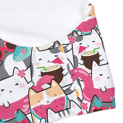 Cats, Watermelon, Flamingos Girls Two Piece Swimsuit