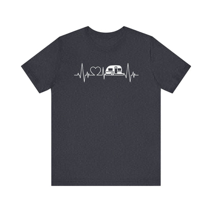 Camping Heartbeat T-Shirt