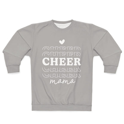 Grey Cheer Mama Repeating Pattern Sweatshirt