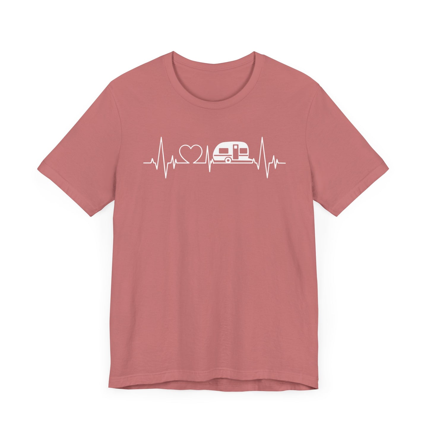 Camping Heartbeat T-Shirt