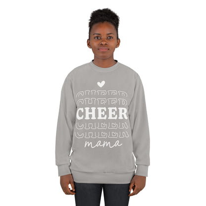 Grey Cheer Mama Repeating Pattern Sweatshirt