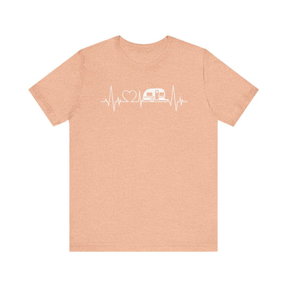 Camping Heartbeat T-Shirt