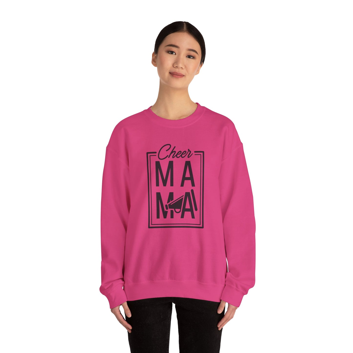 Cheer Mama Unisex Heavy Blend™ Crewneck Sweatshirt