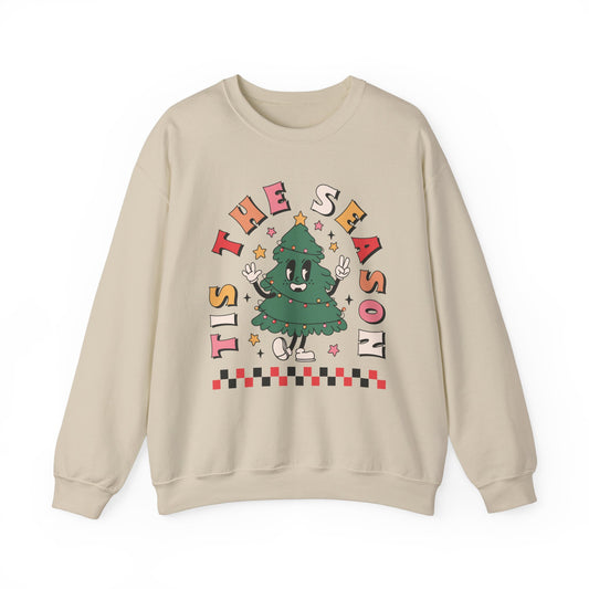 Tis the Season Christmas Tree Crewneck Sweatshirt