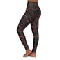 Black and Red Snake Swiftie High Waisted TEEN/ADULT Leggings