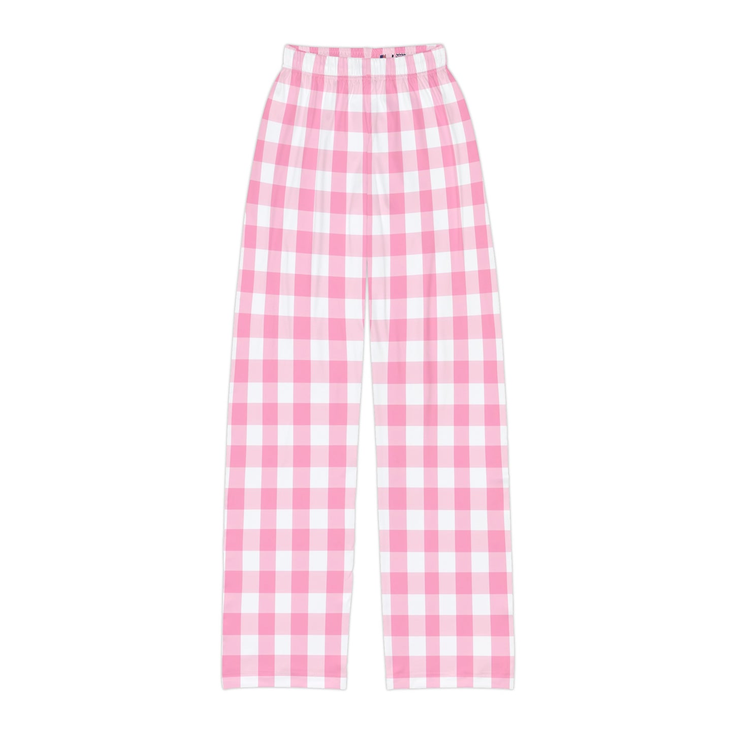 Pink Gingham Barbie Inspired Kids Pajama Pants