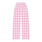 Pink Gingham Barbie Inspired Kids Pajama Pants