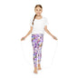 Purple Swiftie Girls Full-Length Leggings