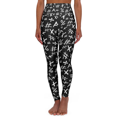 High Waisted Yoga Leggings (AOP)