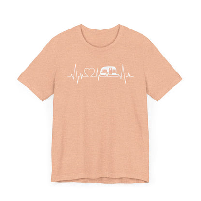 Camping Heartbeat T-Shirt