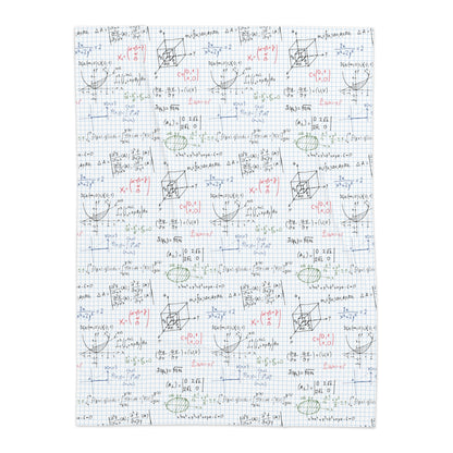 Math Teacher Gift Sherpa Blanket