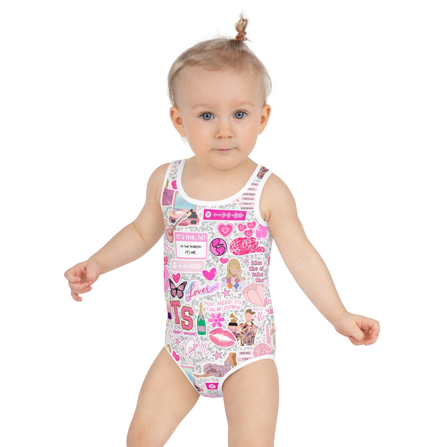 All-Over Print Kids Swimsuit