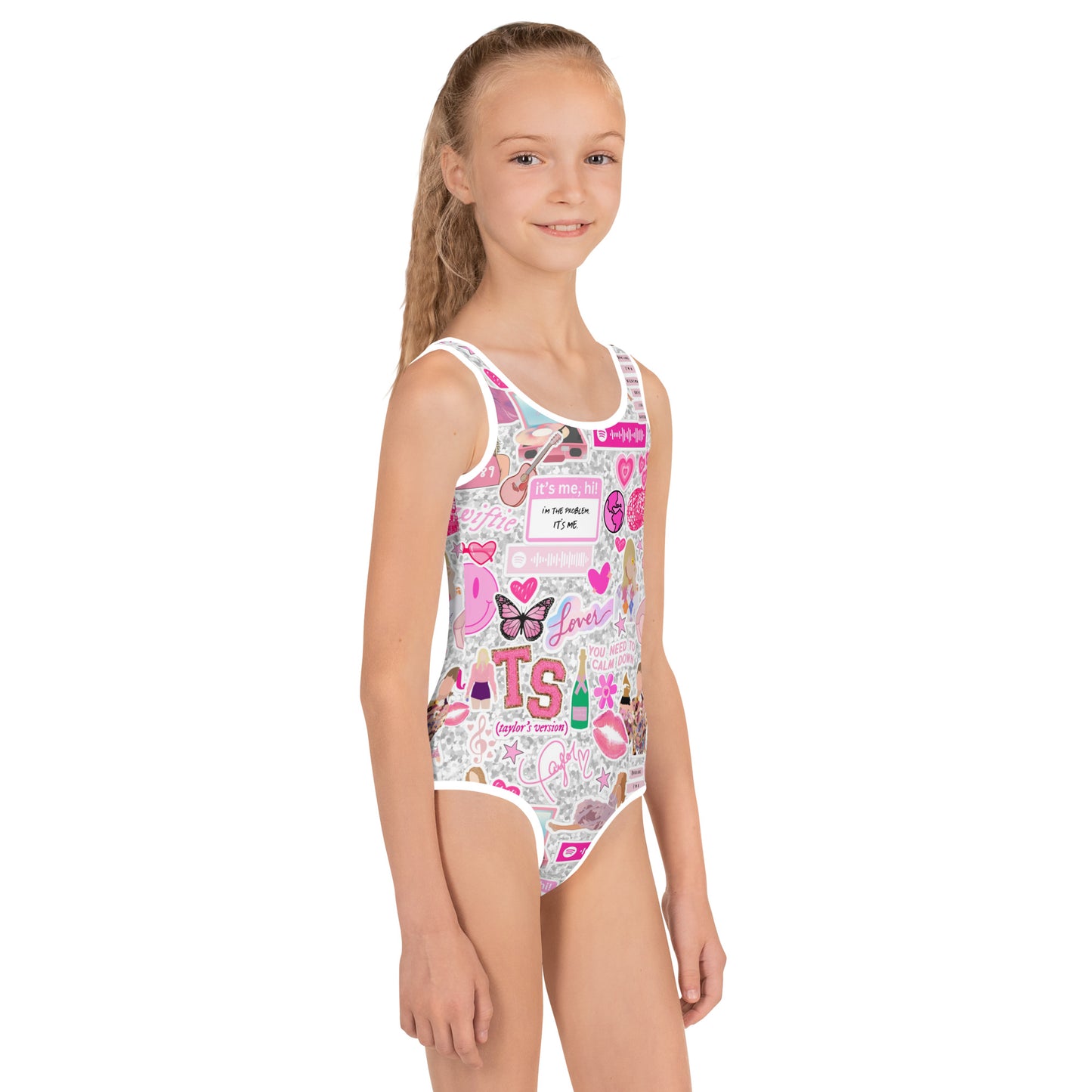 All-Over Print Kids Swimsuit