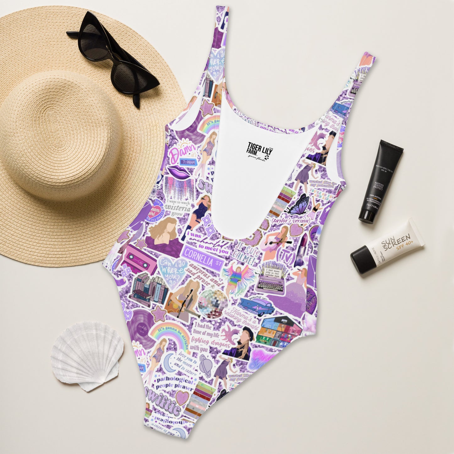 Women's Purple Swiftie Swimsuit