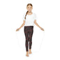 Swiftie Girls Black and Red Snake Full-Length Leggings